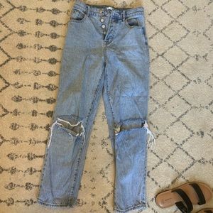 PacSun Highwaisted Mom Jeans- Size 25